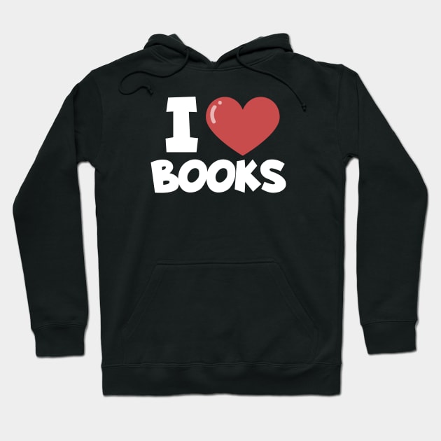 Bookworm i love books Hoodie by maxcode